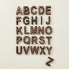 Odin Parker Uppercase Walnut Alphabet Set