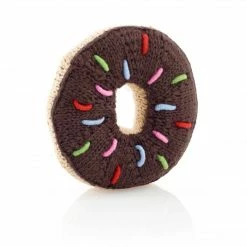 Pebble *New* Handmade Donut Rattle