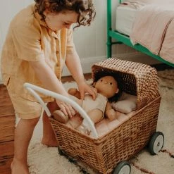 Olli Ella | Rattan Doll Strolley