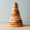 Tateplota Handmade Wooden Pyramid Stacker *New*