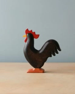Forest Melody Handmade Wooden Rooster