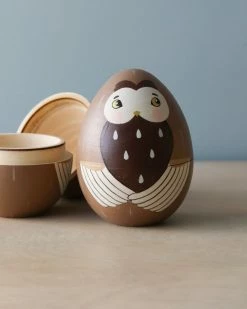 Odin Parker Handmade Hollow Wooden Egg