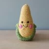 Pebble Handmade Corn Rattle *New*
