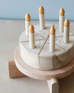 Odin Parker Exclusive Handmade Wooden Birthday Cake With Pedestal *New* 8 Odin Parker Exclusive Handmade Wooden Birthday Cake With Pedestal *New*