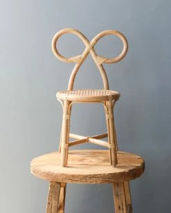 Poppie Toys Toddler Rattan Bow Chair 8 Poppie Toys Toddler Rattan Bow Chair