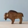 Forest Melody Handmade Wooden Bison *New*