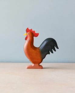 Forest Melody Handmade Wooden Rooster