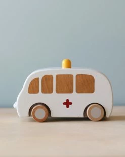 *New* Maileg | Wooden Ambulance Pull-Back Car