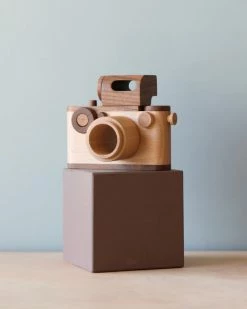 Father's Factory *New* Father’s Factory | Vintage Style Wooden Toy Camera