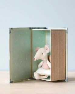 Maileg Angel Mouse In Book