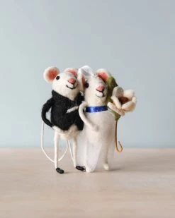 Odin Parker Exclusive Felt Mice - Just Married
