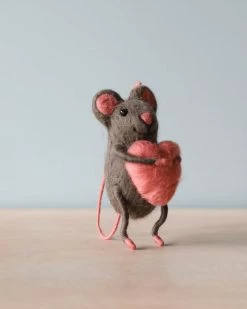 Odin Parker Exclusive *New* Felt Mouse With Heart
