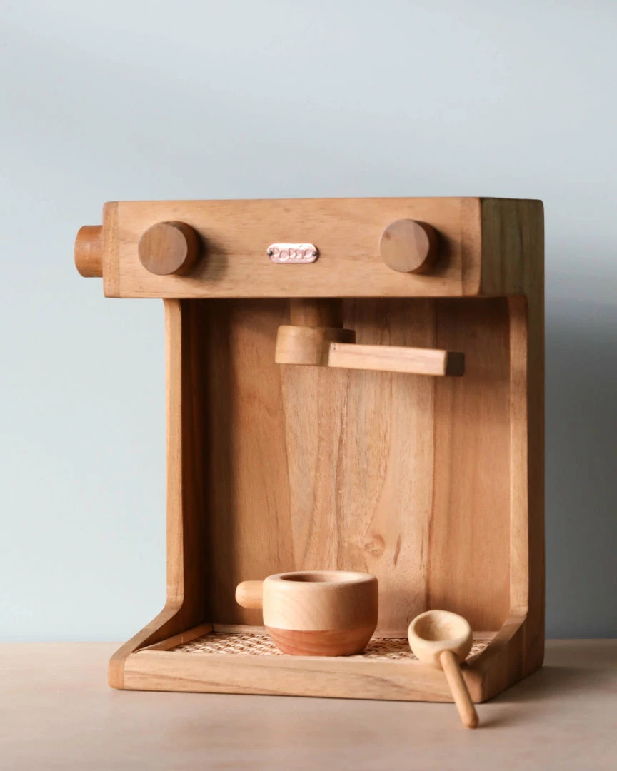 Poppie Toys Poppie Barista - Pretend Espresso Maker 3 Poppie Toys Poppie Barista - Pretend Espresso Maker