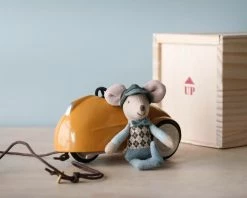 Maileg Mouse Car With Garage *New*