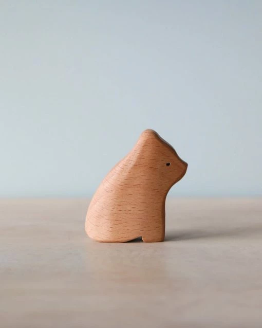 Tevi Toys Handmade Wooden Cub