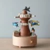 Wooderful Life *New* Wooden Airplane Music Box