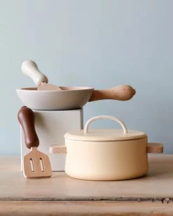 Konges Sløjd Wooden Pot And Pan Play Set *New*