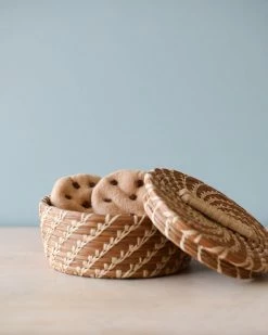 Odin Parker *New* Handmade Basket Of Cookies