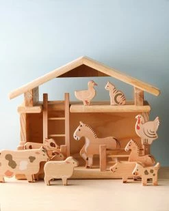 Bajo Toys | Wooden Farm Animal Set *New*