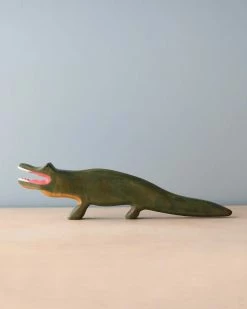 Forest Melody Handmade Wooden Alligator *New*