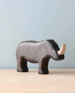 Forest Melody Handmade Wooden Rhino