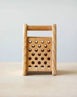 Poltora Pretend Wooden Cheese Grater