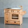 DrewArt Wooden Play Kitchen