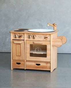 DrewArt Wooden Play Kitchen