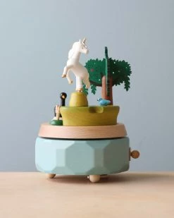 Wooderful Life Unicorn Music Box