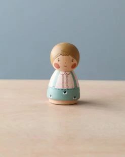 Odin Parker Handmade Peg Doll - Girl With Long Hair