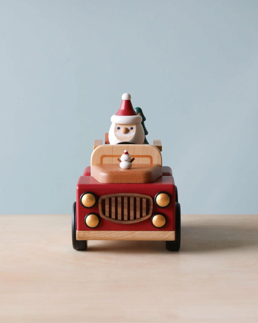 Wooderful Life *New* Santa-mobile Music Box 5 Wooderful Life *New* Santa-mobile Music Box