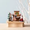 Wooderful Life *New* Santa's Christmas Concert Music Box