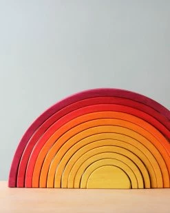 Sensoryplay *New* Large Sunset Rainbow Stacker
