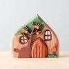 Odin Parker Handmade Wooden Fairy Cottage *New* 1 Odin Parker Handmade Wooden Fairy Cottage *New*
