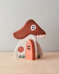 Odin Parker Wooden Mushroom House