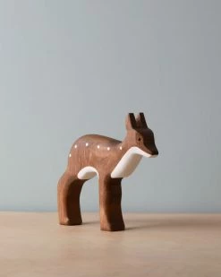 Forest Melody Handmade Wooden Deer Family