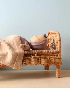 Fabelab Rattan Doll Bed