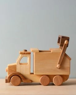 Odin Parker Handmade Wooden Garbage Truck *New* 10 Odin Parker Handmade Wooden Garbage Truck *New*