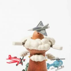 Wooderful Life *New* Wooden Airplane Music Box