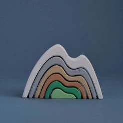 *New* Raduga Grez Handmade Wooden Mountain Stacker