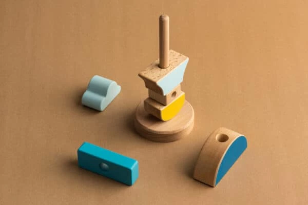 Animi Handmade Wooden Hot Air Balloon Stacker 6 Animi Handmade Wooden Hot Air Balloon Stacker