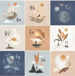 Mimochai Let's Go Explore & Alphabet Adventure Books (Bundle)