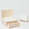 Milton & Goose Bedroom Dollhouse Furniture Set *New* 1 Milton & Goose Bedroom Dollhouse Furniture Set *New*