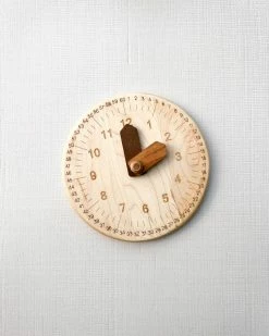 Mirus Toys *New* Wooden Educational Clock