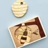 Cocoletes Handmade Double Layer Wooden Puzzle - Beehive