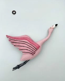 Odin Parker Hanging Felt Flamingo