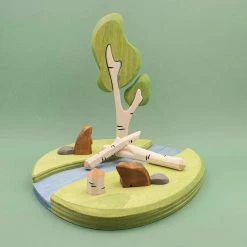 Brin D'Ours | Handmade Wooden Beaver River Set