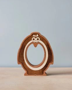 Circle Solid *New* Wooden Animal Numbers (0-9) - Made In USA