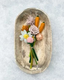 Odin Parker *New* Medium Felt Flower Bouquet