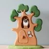 Odin Parker Large Wooden Tree With Owl 1 Odin Parker Large Wooden Tree With Owl